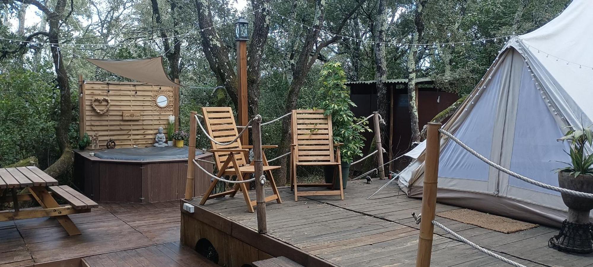 Evasion En Pleine Nature, Tipi Insolite Et Jacuzzi Au Pont Du Gard ! فير بونت دي غارد المظهر الخارجي الصورة